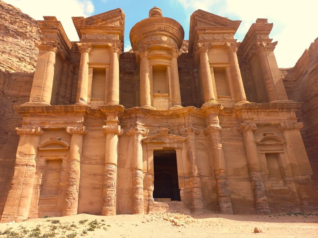 Il Monastero all'interno di Petra